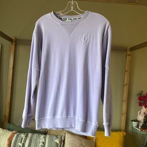 Victoria’s Secret/ Oversized Velvet Lavender Pullover/ Oversized Size S